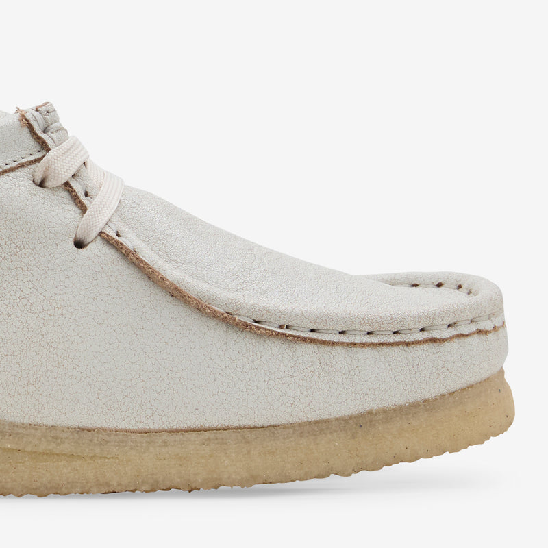 Women's Wallabee White Leather Footwear
