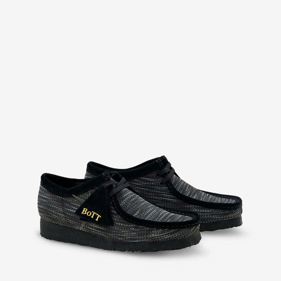 BoTT x Wallabee Black Interest Footwear