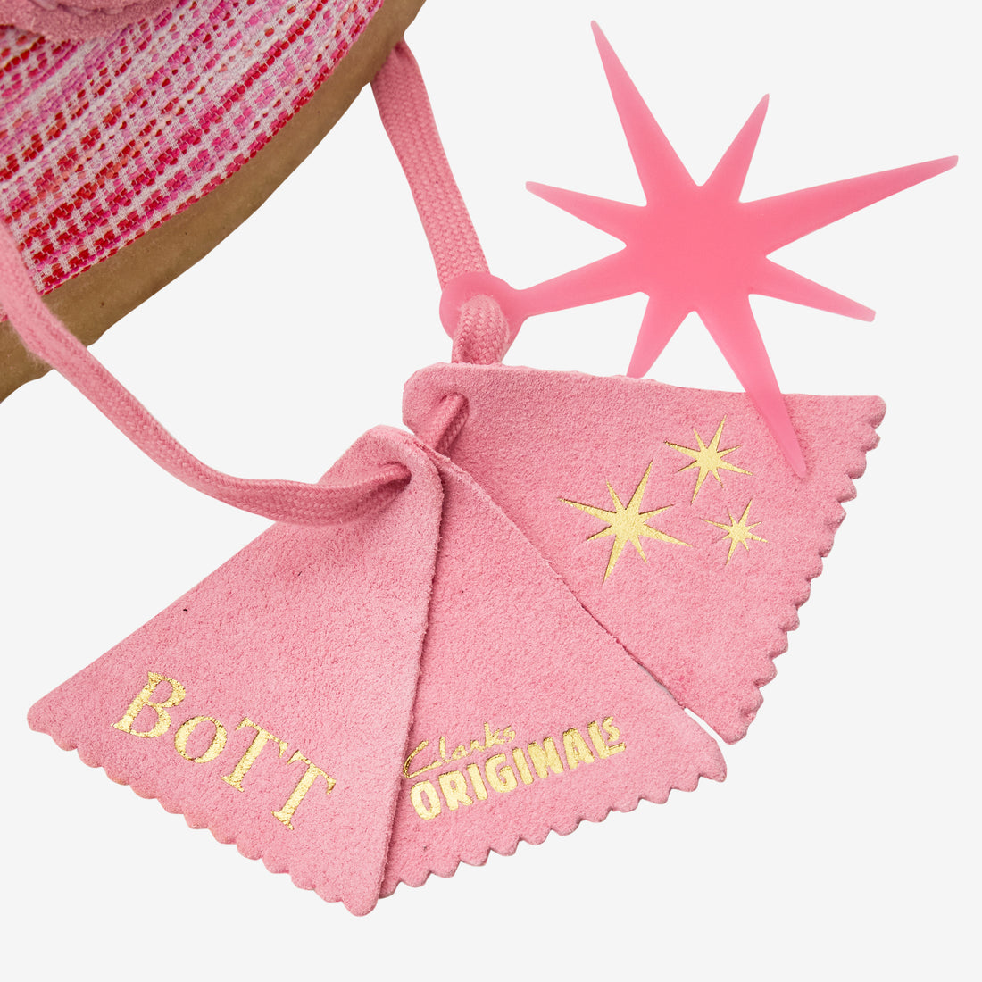 BoTT x Wallabee Pink Interest Footwear