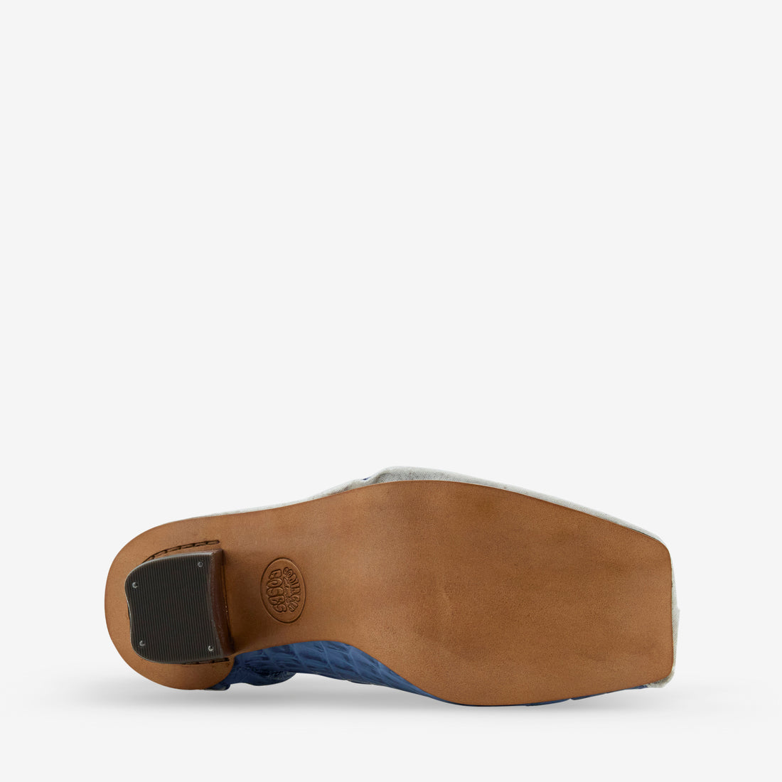 Martine Rose x Women's Heel Blue Leather Footwear