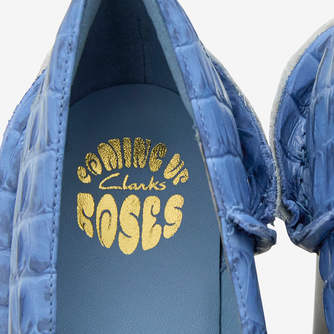 Martine Rose x Women's Heel Blue Leather Footwear