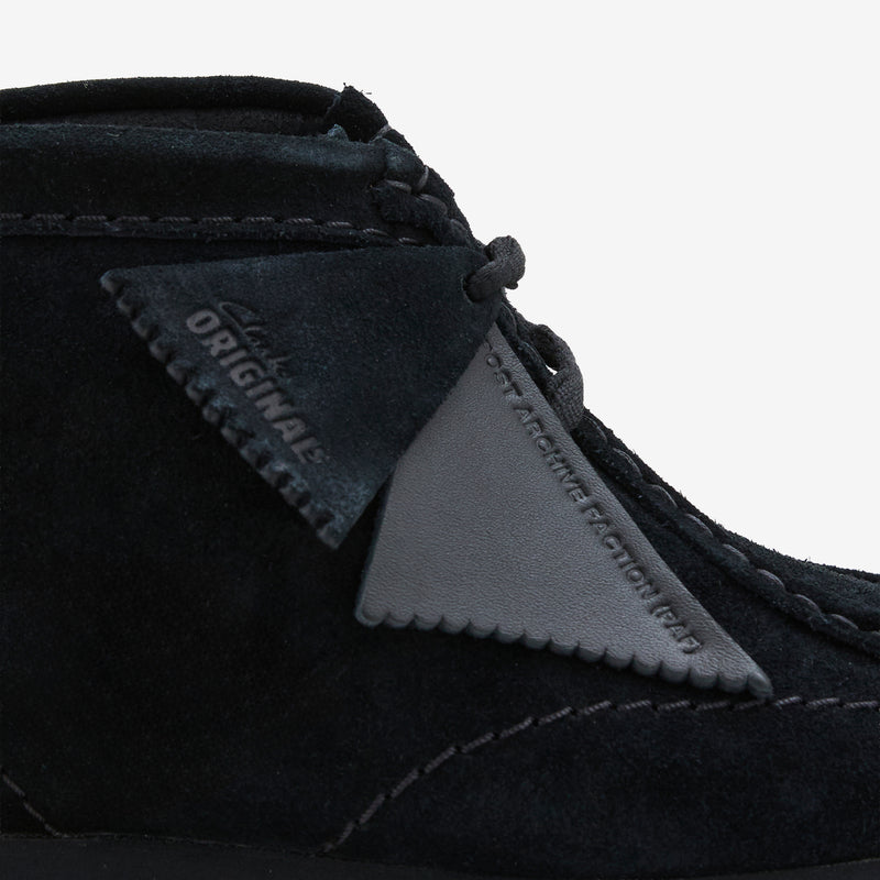 Post Archive Faction (PAF) x WallabeeBT Black Suede Footwear