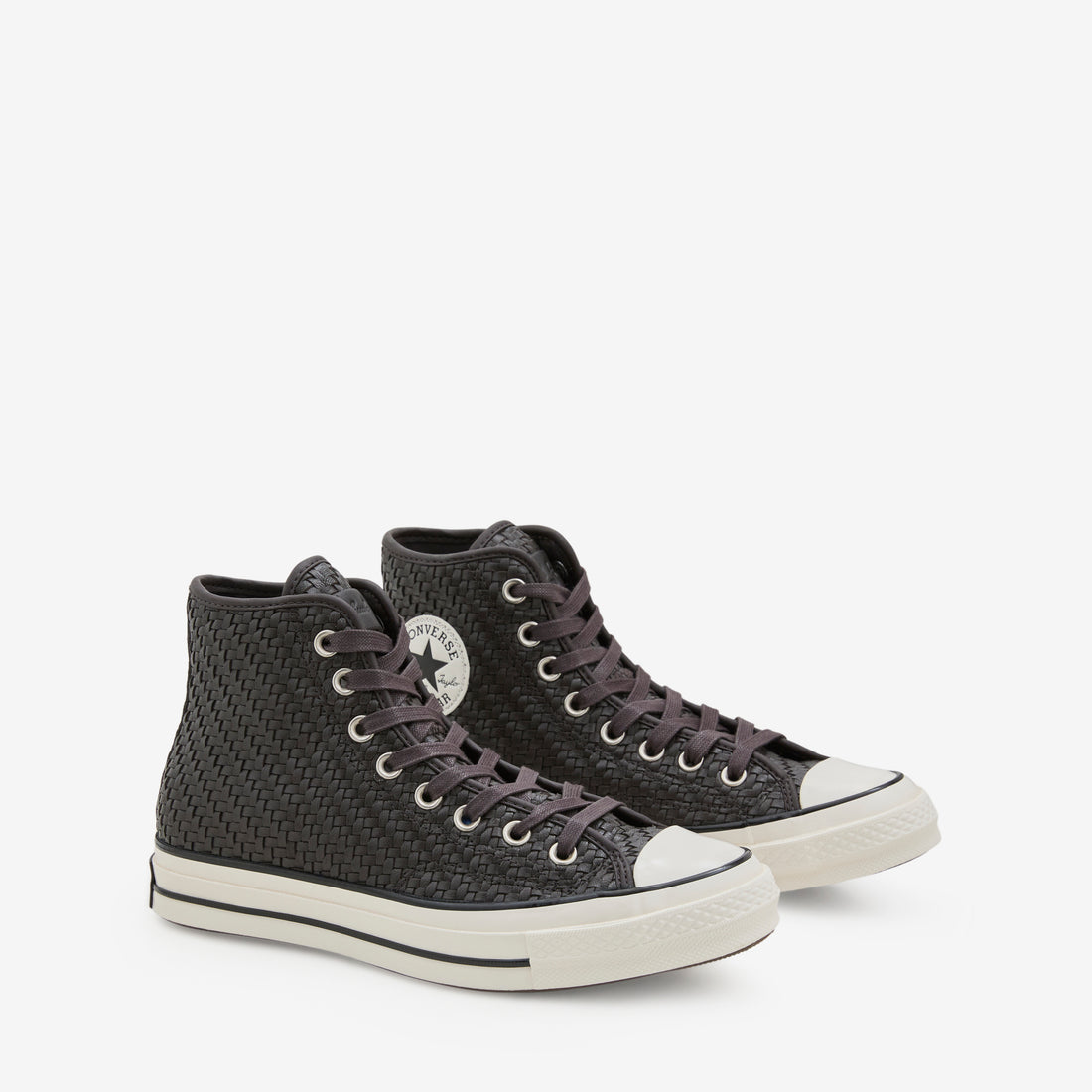 Chuck '70 Hi Mudguard | Egret | Black Footwear
