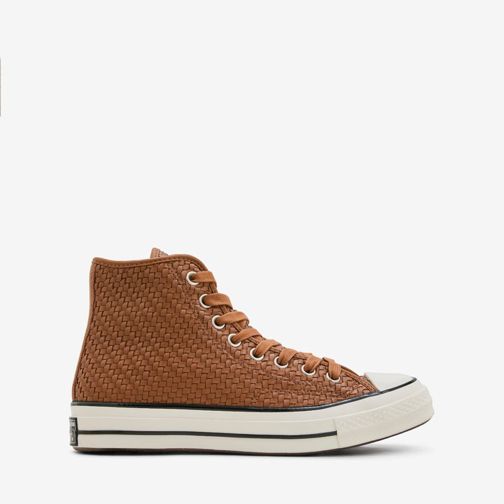 Chuck '70 Hi Warm Tan | Egret | Black