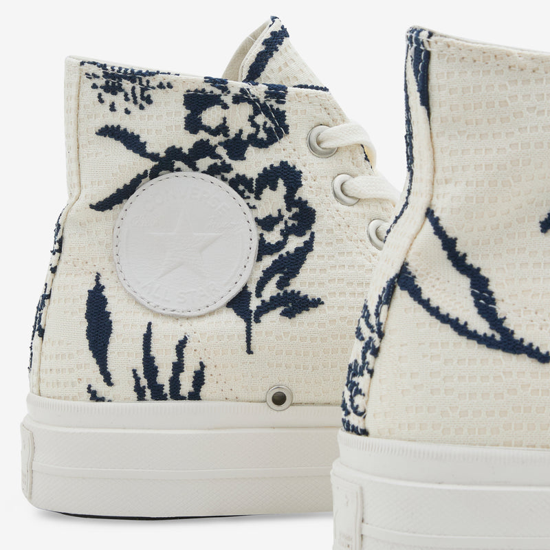 First String Chuck Taylor Floral | Snow White | Marshmallow Footwear