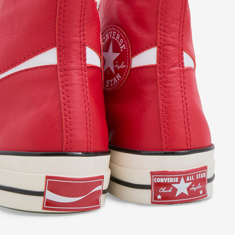 Coca Cola x Chuck 70' Hi Racing Red | Egret | Black Footwear