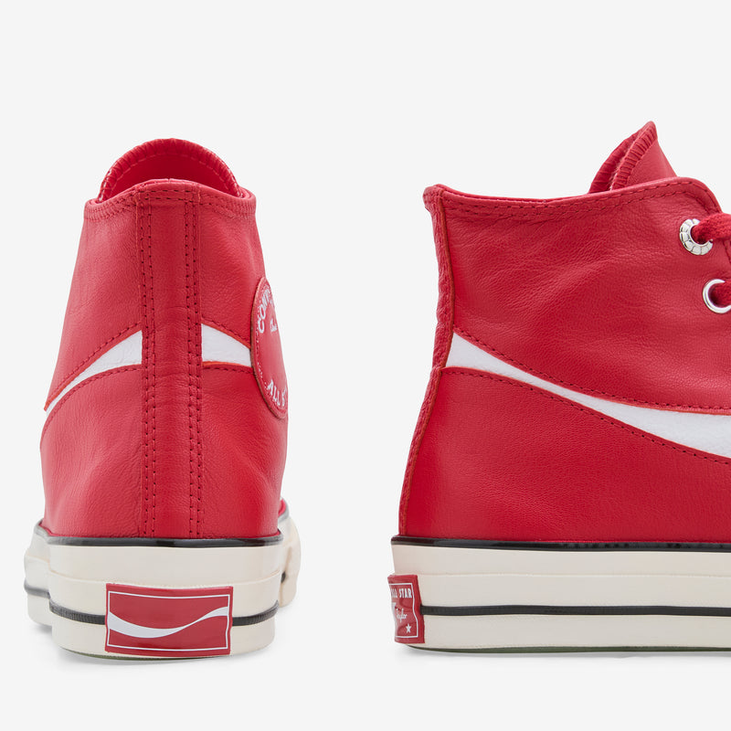 Coca Cola x Chuck 70' Hi Racing Red | Egret | Black Footwear