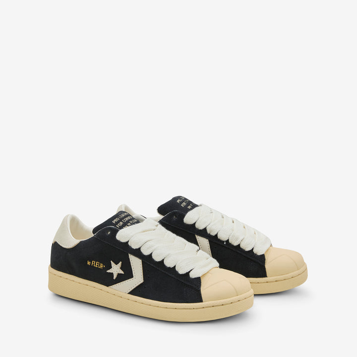 1908 by Tyler, The Creator Pro Leather Low Black | Pristine | Banana Crepe Front