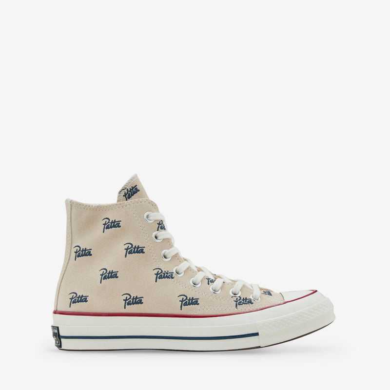 Patta x Chuck '70 Hi Natural Ivory | Insignia Blue Footwear