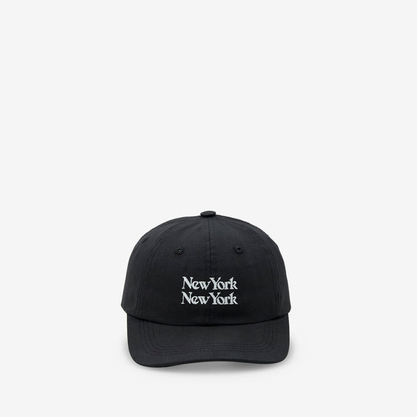 New York New York Cap Black Headwear