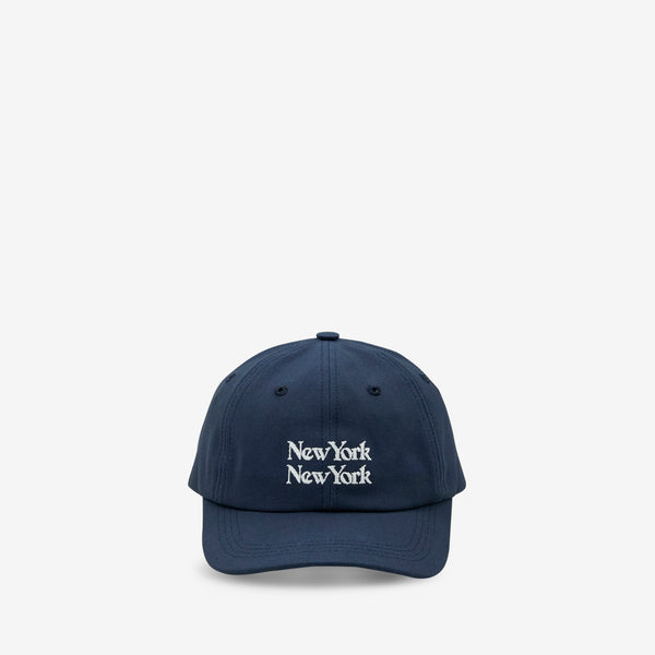 New York New York Cap Navy Headwear