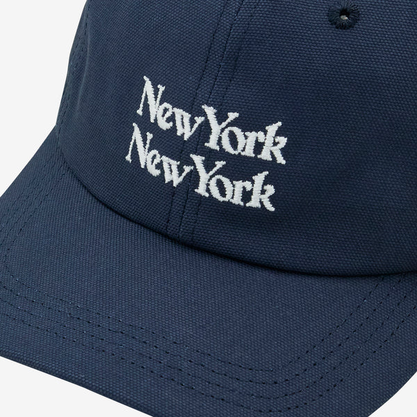 New York New York Cap Navy Headwear