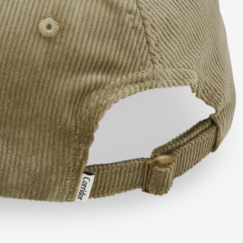 Script New York New York Cap Olive Headwear