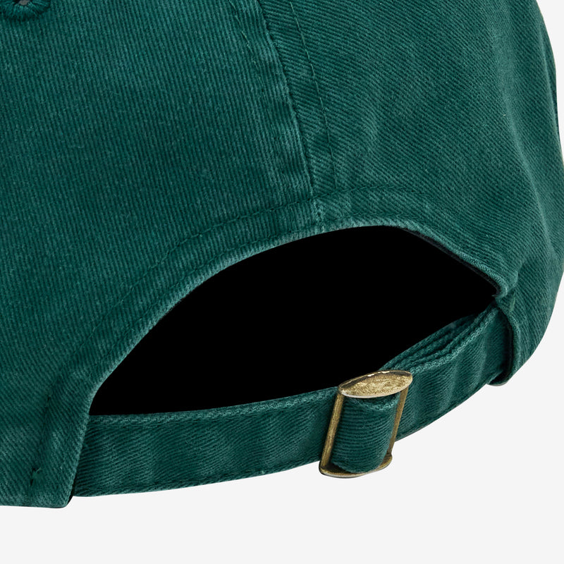 New York New York Cap Washed Green Headwear