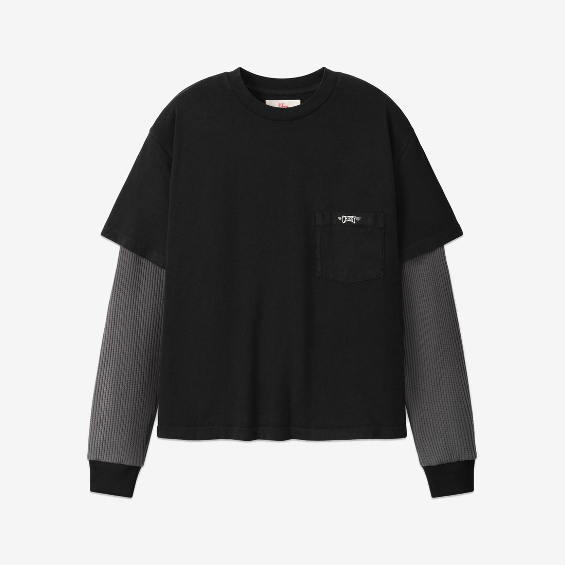 Southwest Layered Thermal T-Shirt Vintage Black Tees