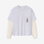 Motors Layered Thermal T-Shirt Heather Grey