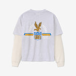 Motors Layered Thermal T-Shirt Heather Grey