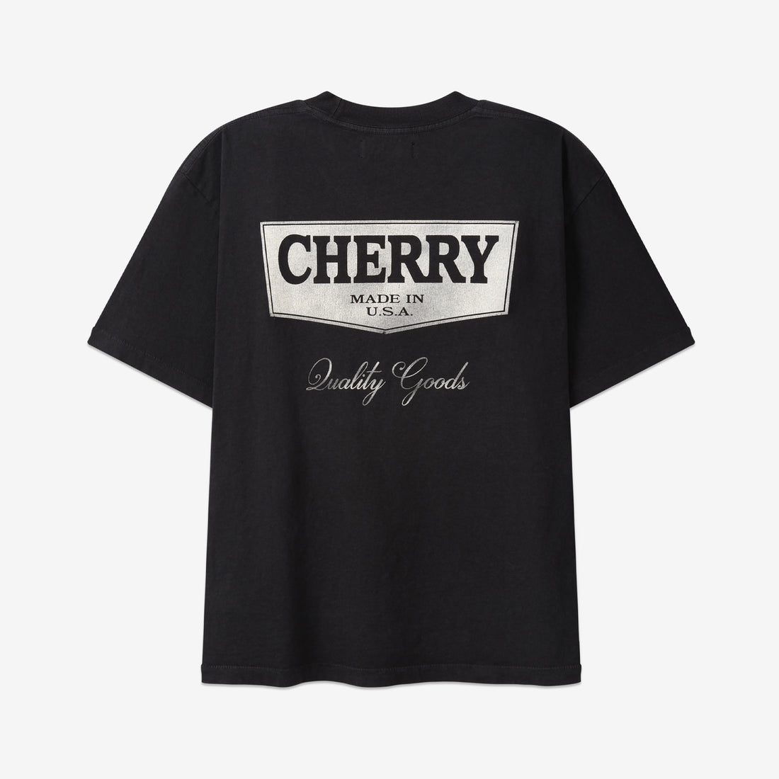 Quality Goods Classic Pocket T-Shirt Vintage Black Tees