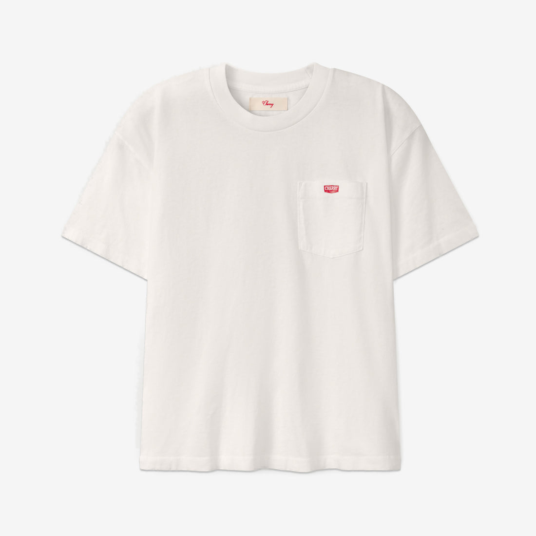 Quality Goods Classic Pocket T-Shirt Vintage White Tees
