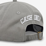 Campus 6 Panel Cap Washed Grey