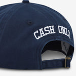 Campus 6 Panel Cap Washed Navy