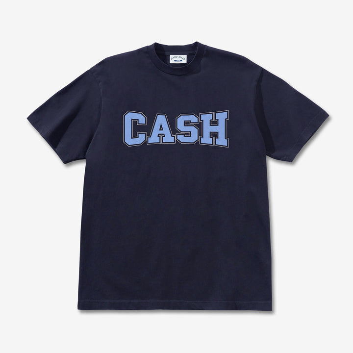 Campus T-Shirt Washed Navy Front