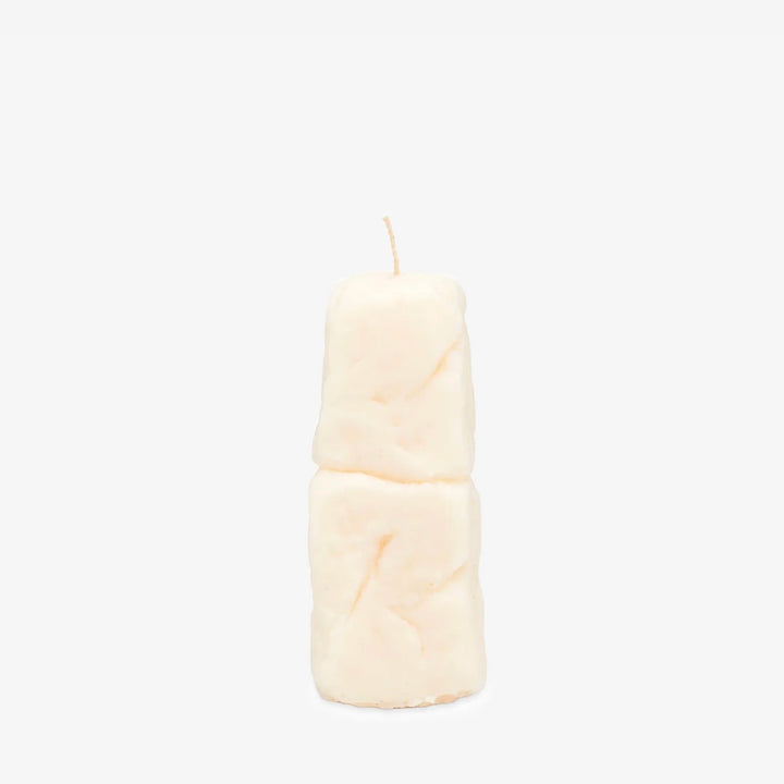 Small Rock Candle Unscented Soy Wax Front