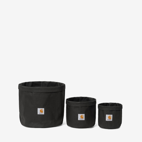 Canvas Planter Set Olive Lifestyle