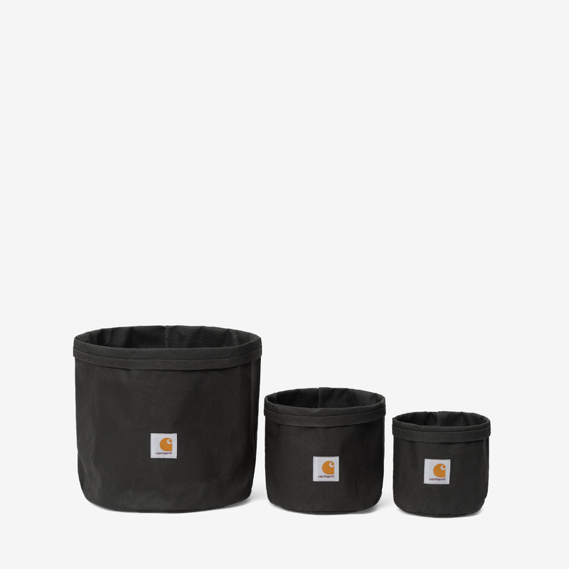 Canvas Planter Set Olive Lifestyle