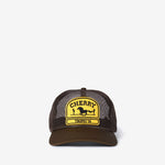 Mesh 5 Panel Trucker Brown