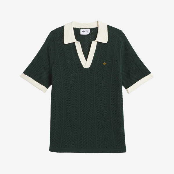 CLOT by Edison Chen x Pique Polo Green Night Polos