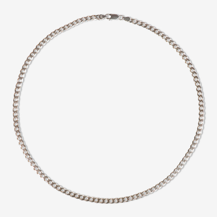 Cristiano Chain Silver Front