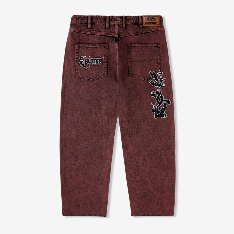 Critter Denim Jeans Brick