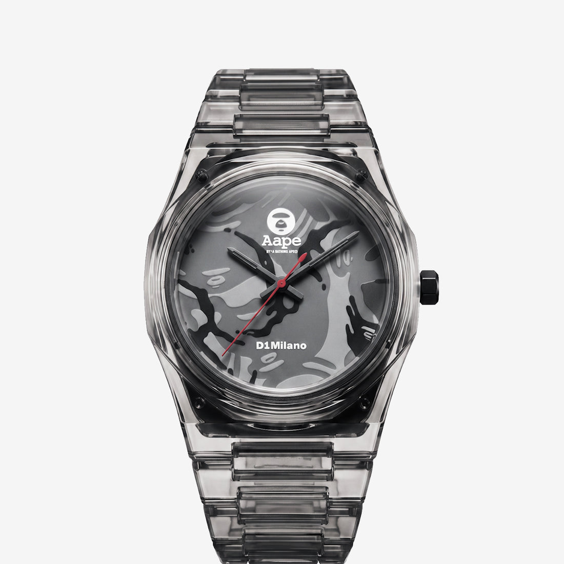 AAPE x Nylon 39mm Black Camo Jewellery