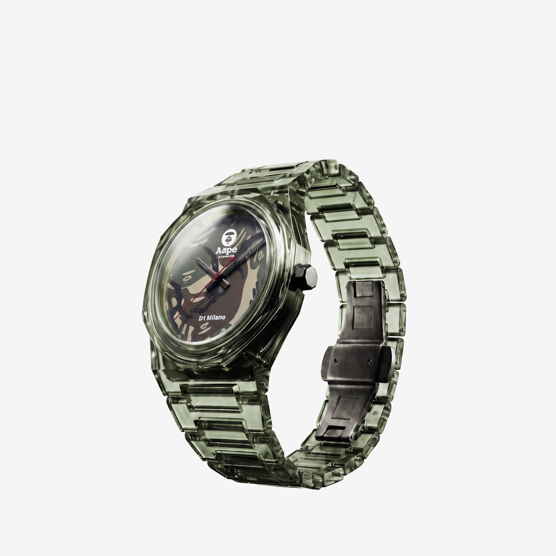 AAPE x Nylon 39mm Green Camo Jewellery