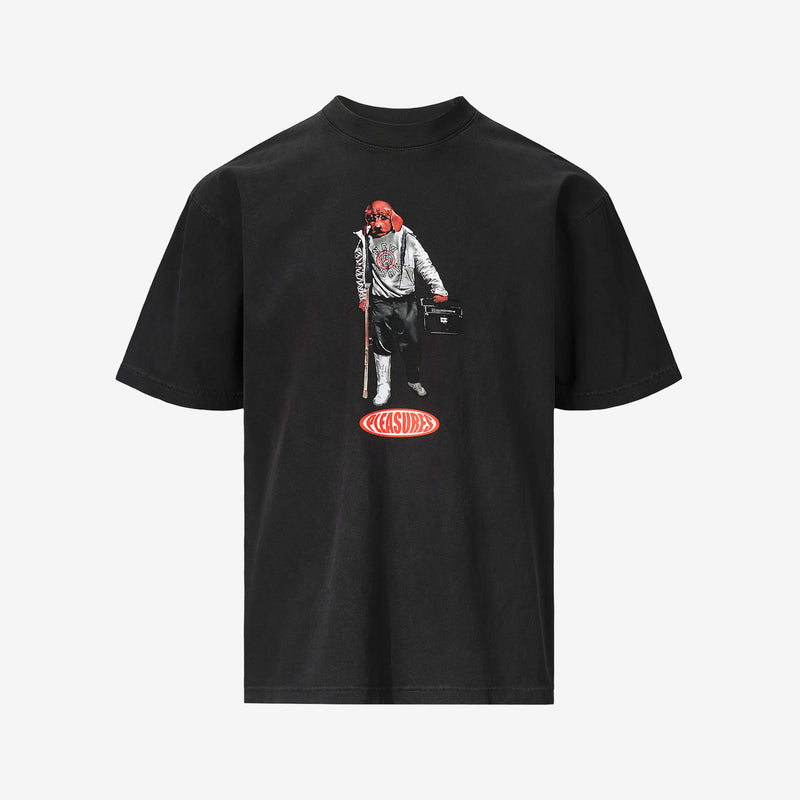 Daft Punk Da Funk T-Shirt Faded Black Tees