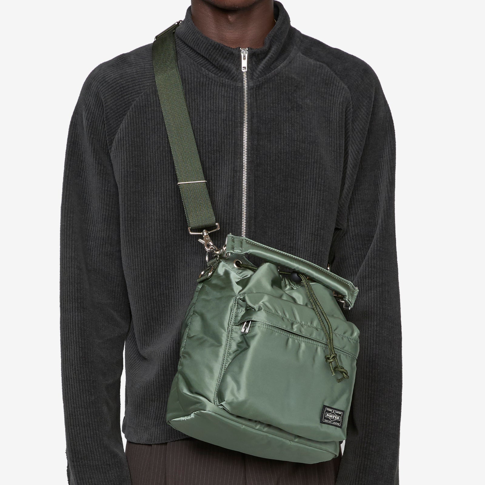 Balloon Bag Sage Green (L) – Above The Clouds