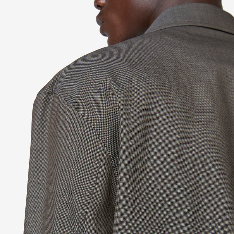 Mini Jacket Grey Atom Check Wool Jackets