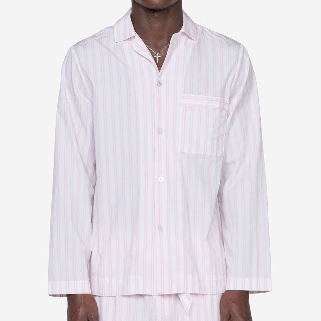 Cotton Poplin Pyjama Shirt Hatty Stripes Shirts