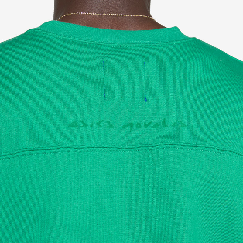 ASICS NOVALIS Bixance Sweatshirt Bright Green – Above The Clouds