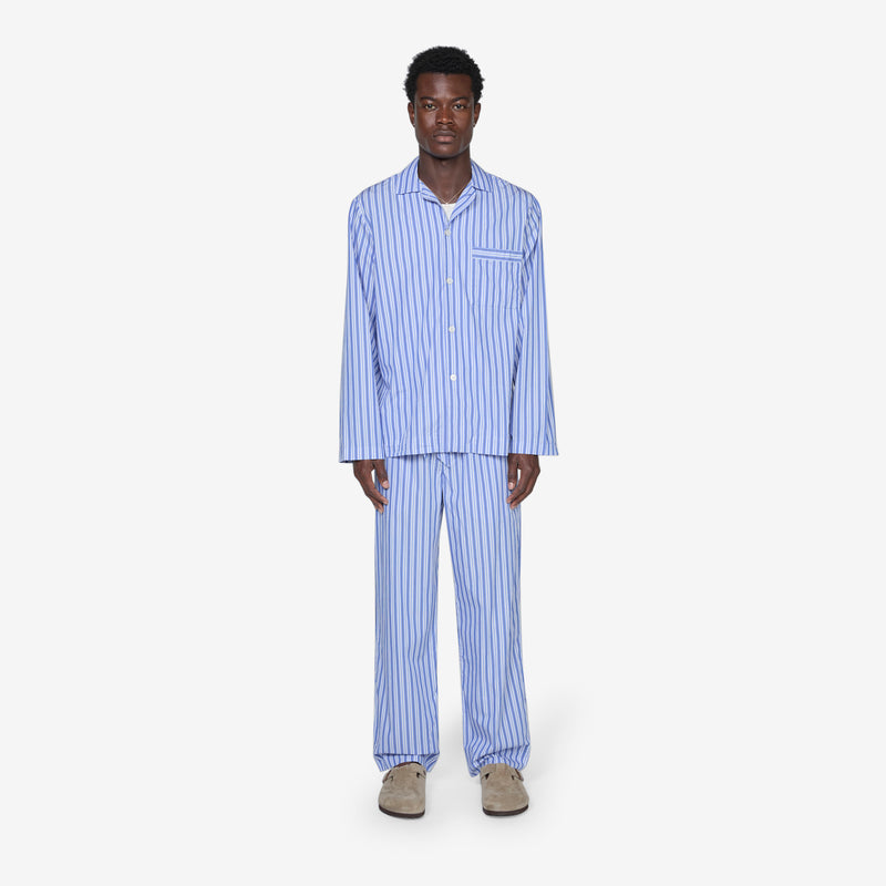 Cotton Poplin Pyjama Pant Penny Stripes Shorts