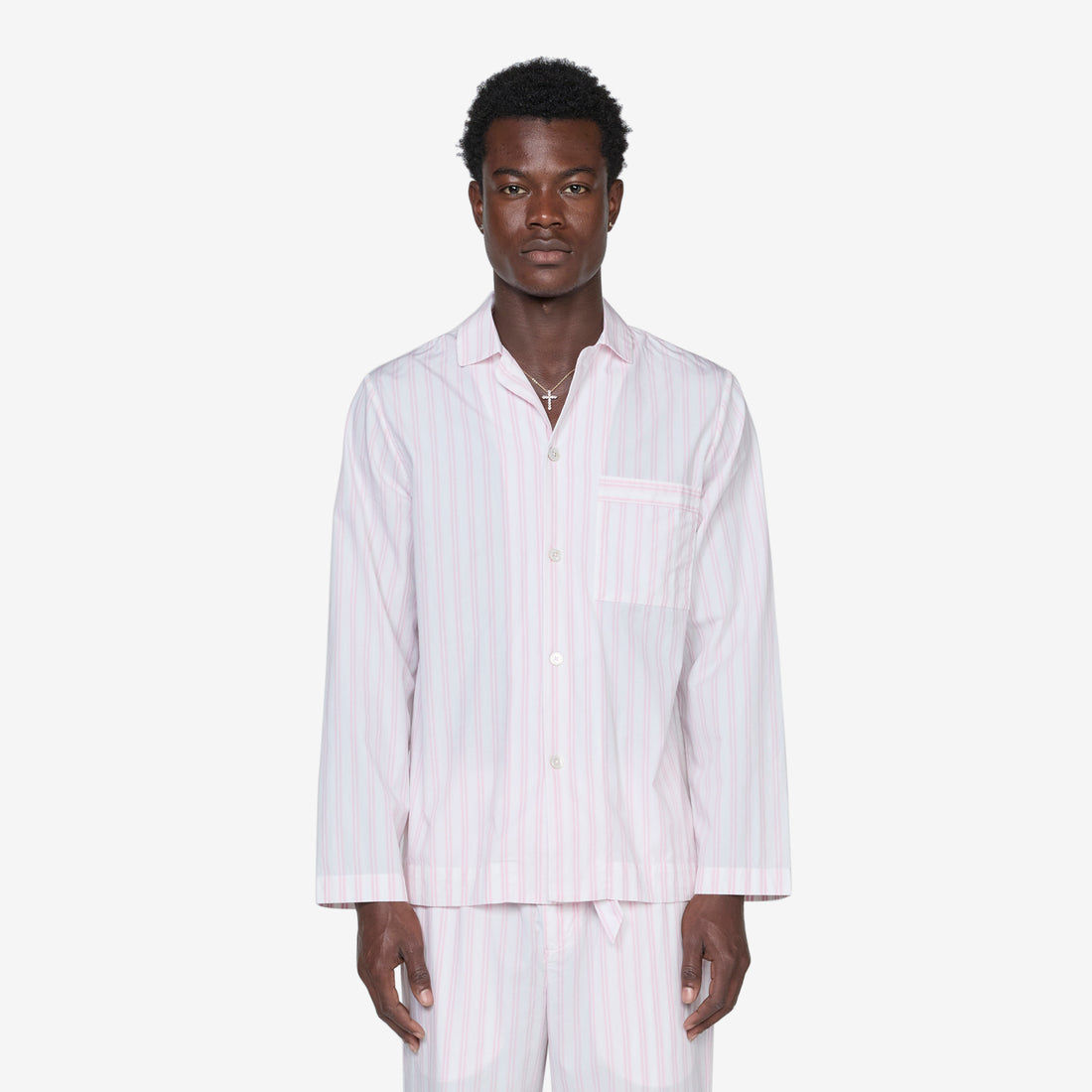 Cotton Poplin Pyjama Shirt Hatty Stripes Shirts