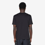 Oversized Asymmetric Hem T-Shirt Black