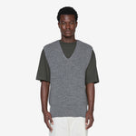 Chunky Ribbed Slipover Grey