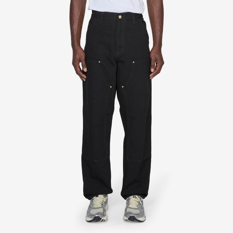 Double Knee Pant Black Rinsed Pants