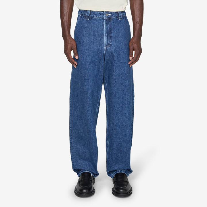 Fergus Jean Washed Indigo Front