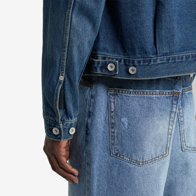 2nd Type Denim Jacket Indigo Washed Jackets