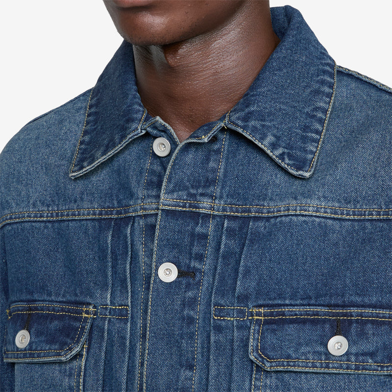 2nd Type Denim Jacket Indigo Washed Jackets