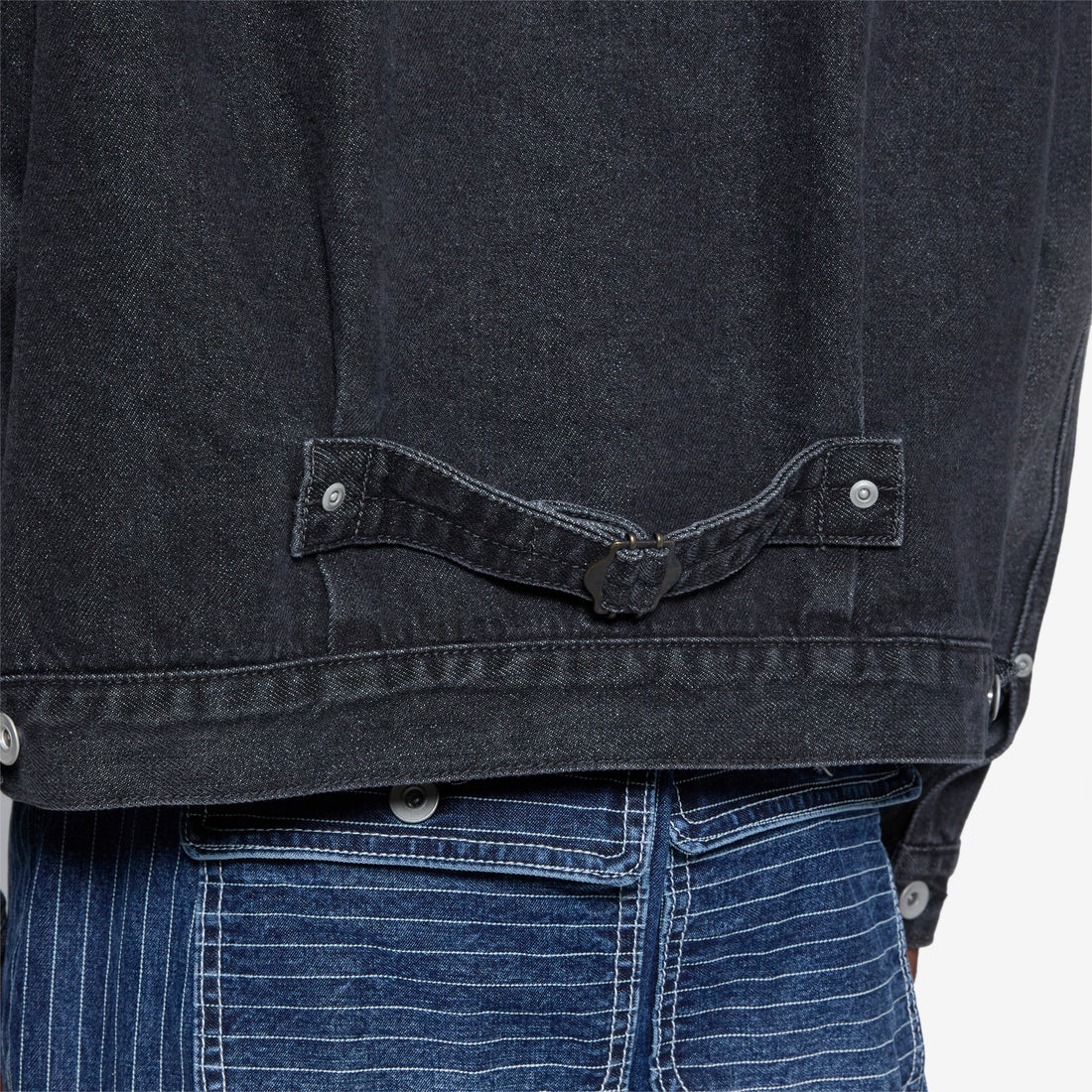 Type-1 Denim Trucker Jacket Black Washed Jackets