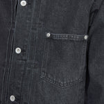 Type-1 Denim Trucker Jacket Black Washed